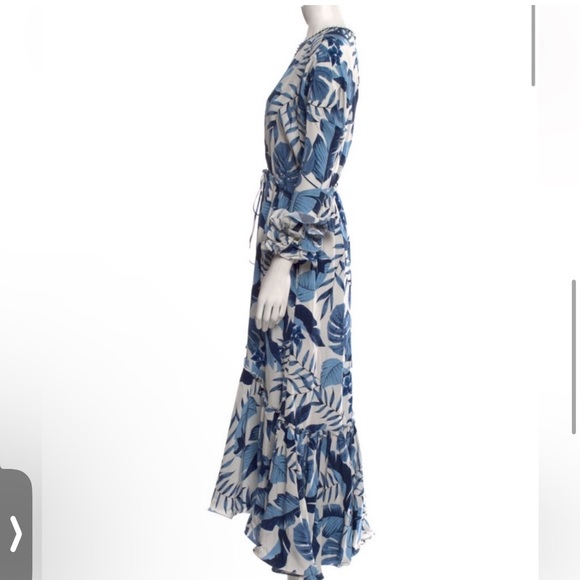 NWOT Johanna Ortiz silk dress - Picture 9 of 15